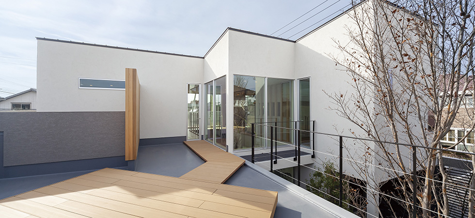 伊勢崎宮子展示場外観
